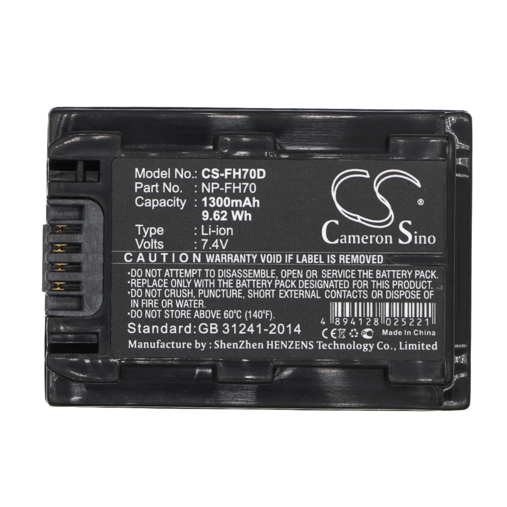 Camera Battery Sony DCR-DVD705