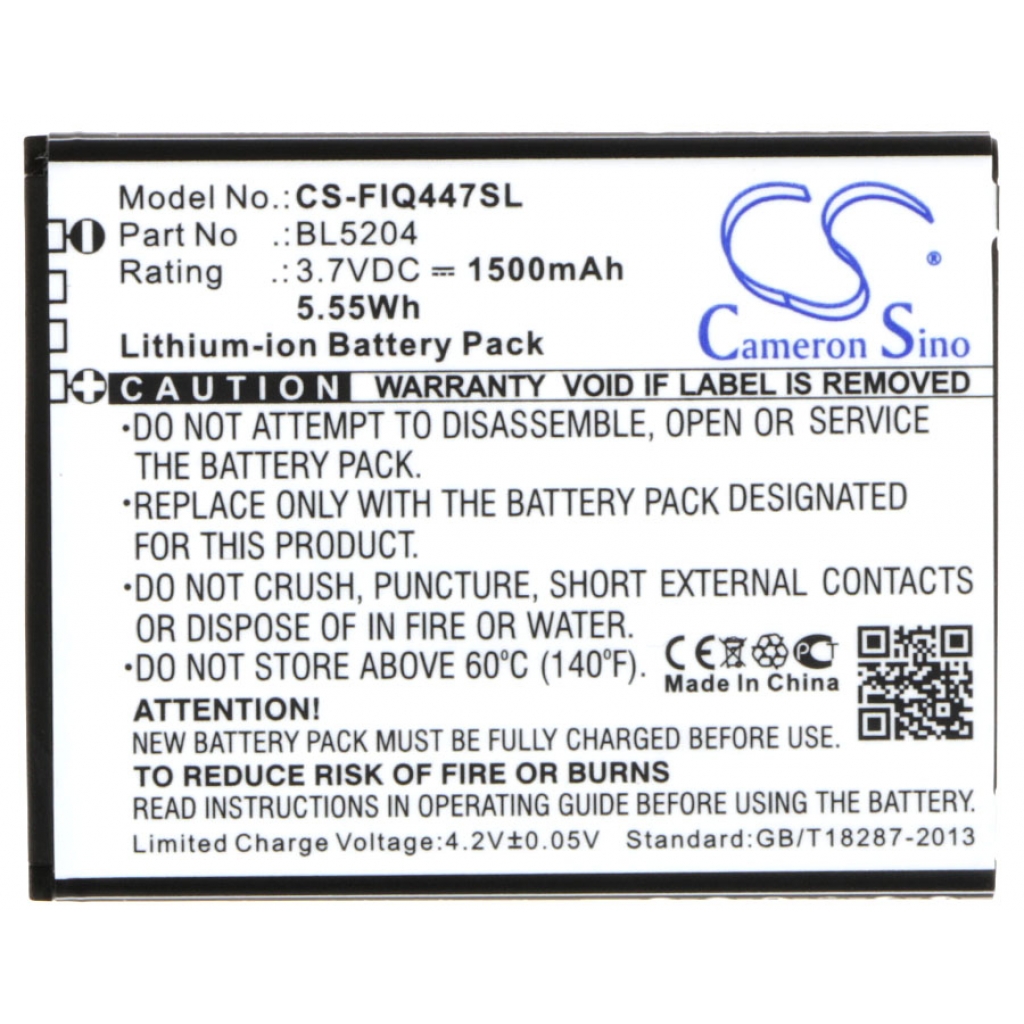 Mobile Phone Battery Fly CS-FIQ447SL