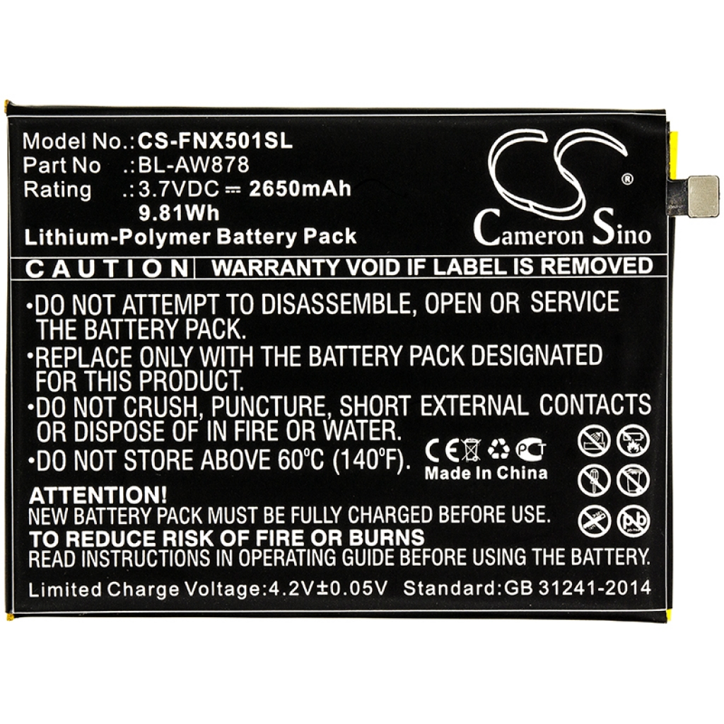 Mobile Phone Battery Infinix X5010 (CS-FNX501SL)