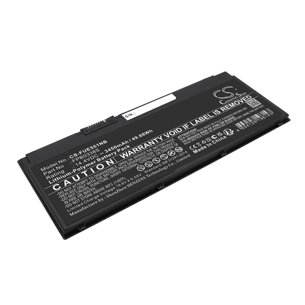 Notebook battery Fujitsu Lifebook E548(VFY E5480MP581DE) (CS-FUE551NB)