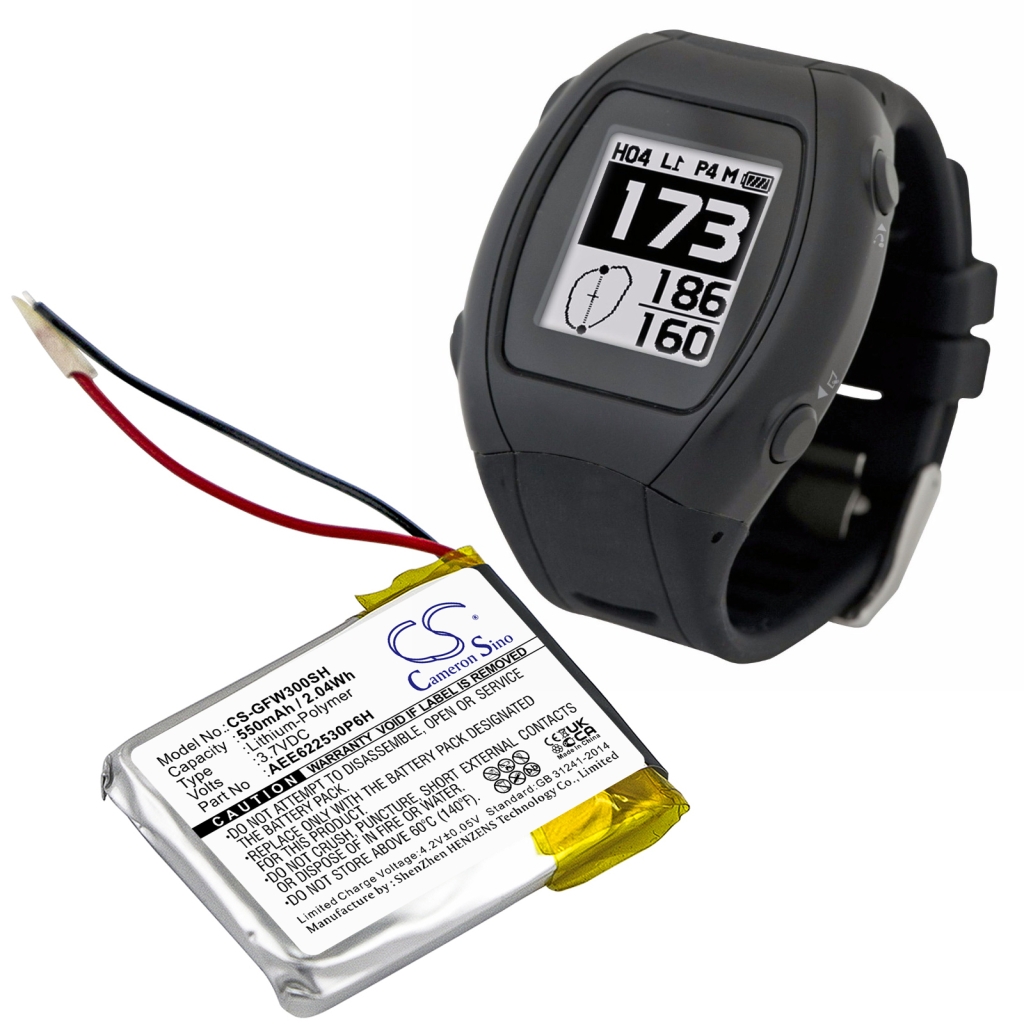 Smartwatch Battery Golf buddy CS-GFW300SH