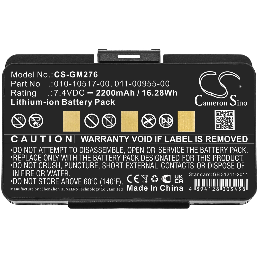 GPS, Navigator Battery Garmin CS-GM276