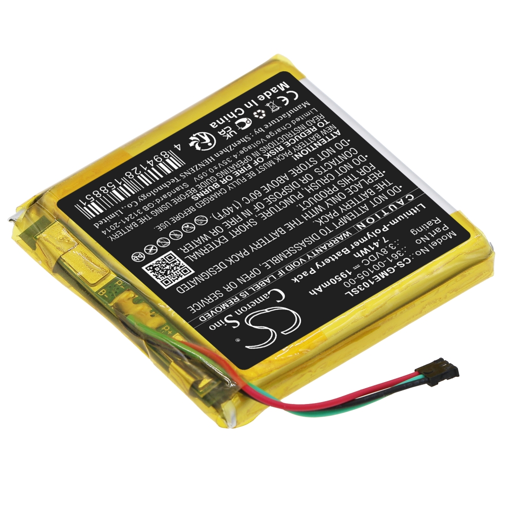 Battery Replaces 361-00105-00