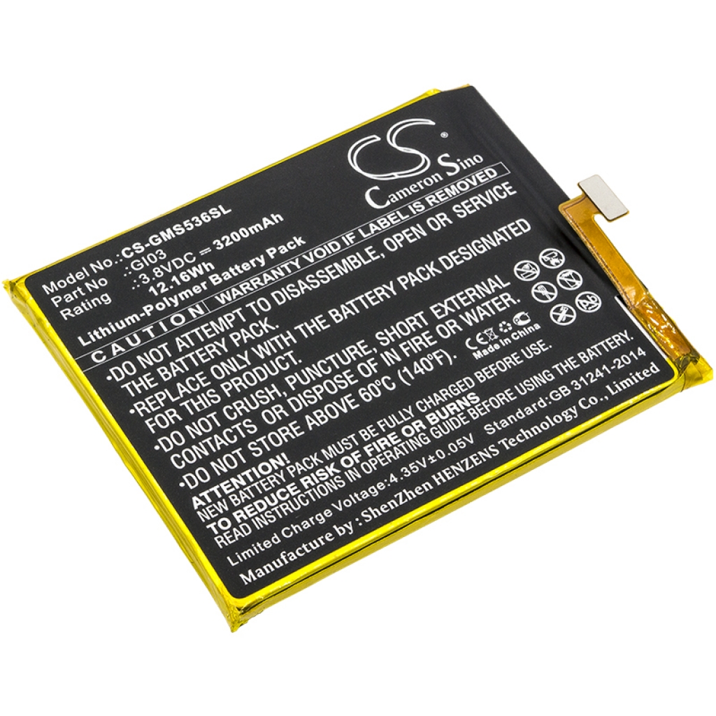 Battery Replaces GI03