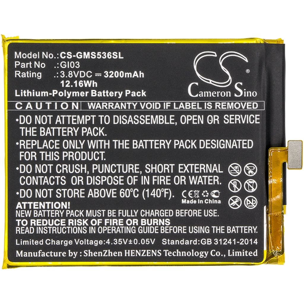 Battery Replaces GI03