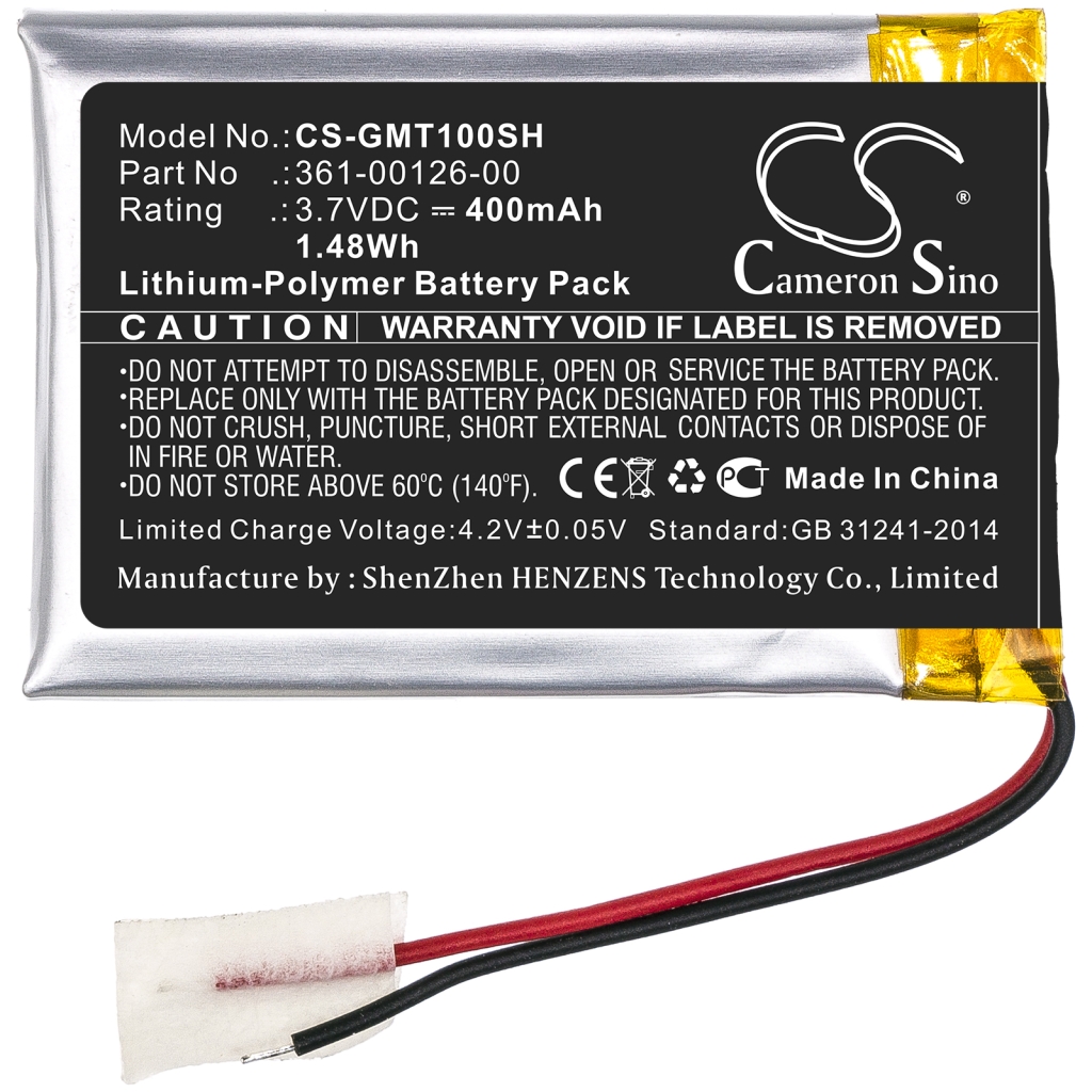 Smartwatch Battery Garmin CS-GMT100SH
