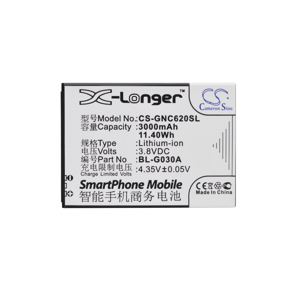 Mobile Phone Battery GIONEE CS-GNC620SL