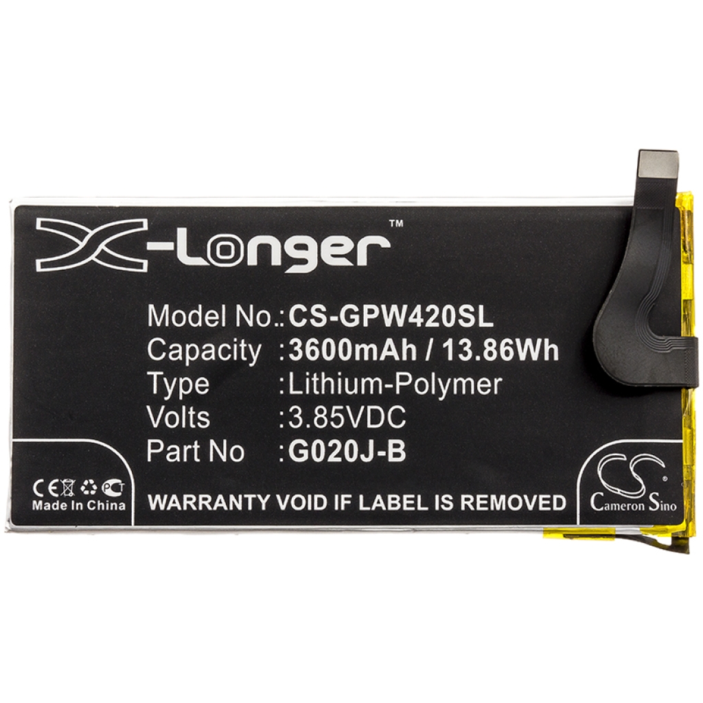 Mobile Phone Battery Google G020P (CS-GPW420SL)