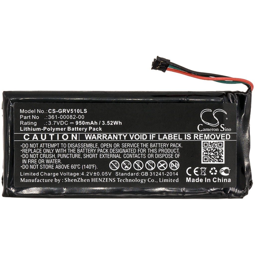 Lighting System Battery Garmin CS-GRV510LS
