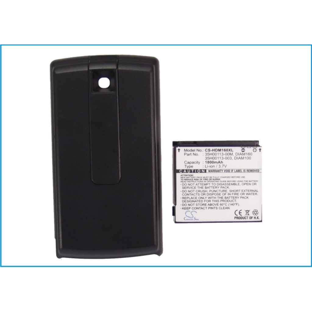 Mobile Phone Battery HTC Touch Diamond P3701 (CS-HDM160XL)