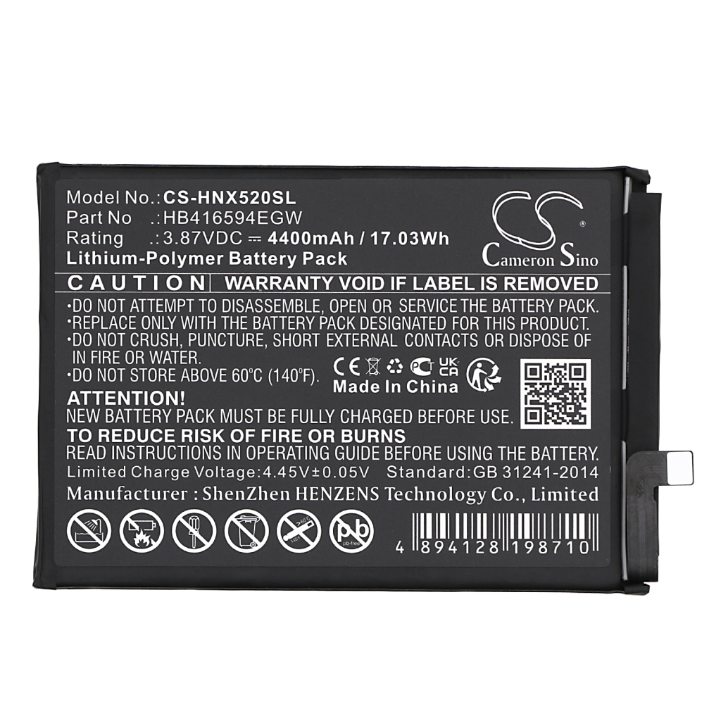 Mobile Phone Battery Honor CS-HNX520SL