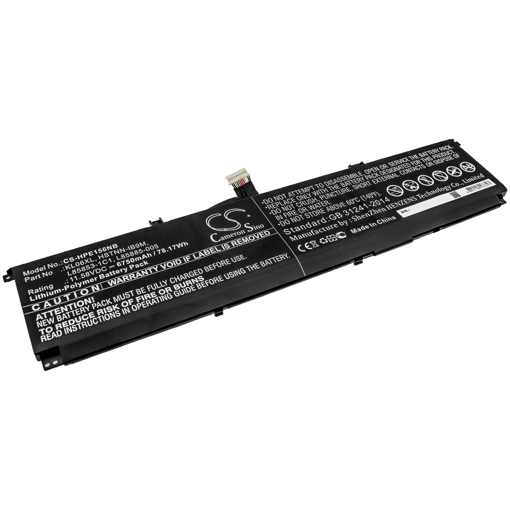 Notebook battery HP CS-HPE156NB