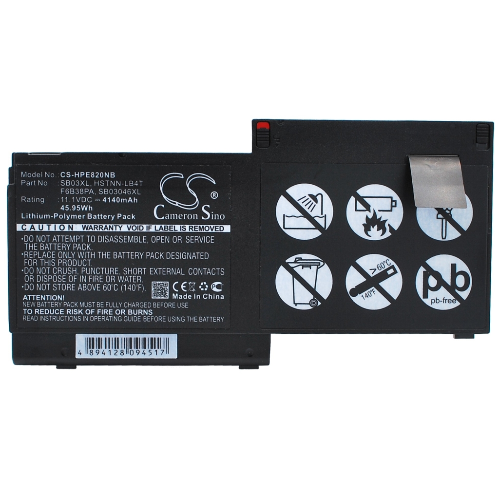 Notebook battery HP CS-HPE820NB