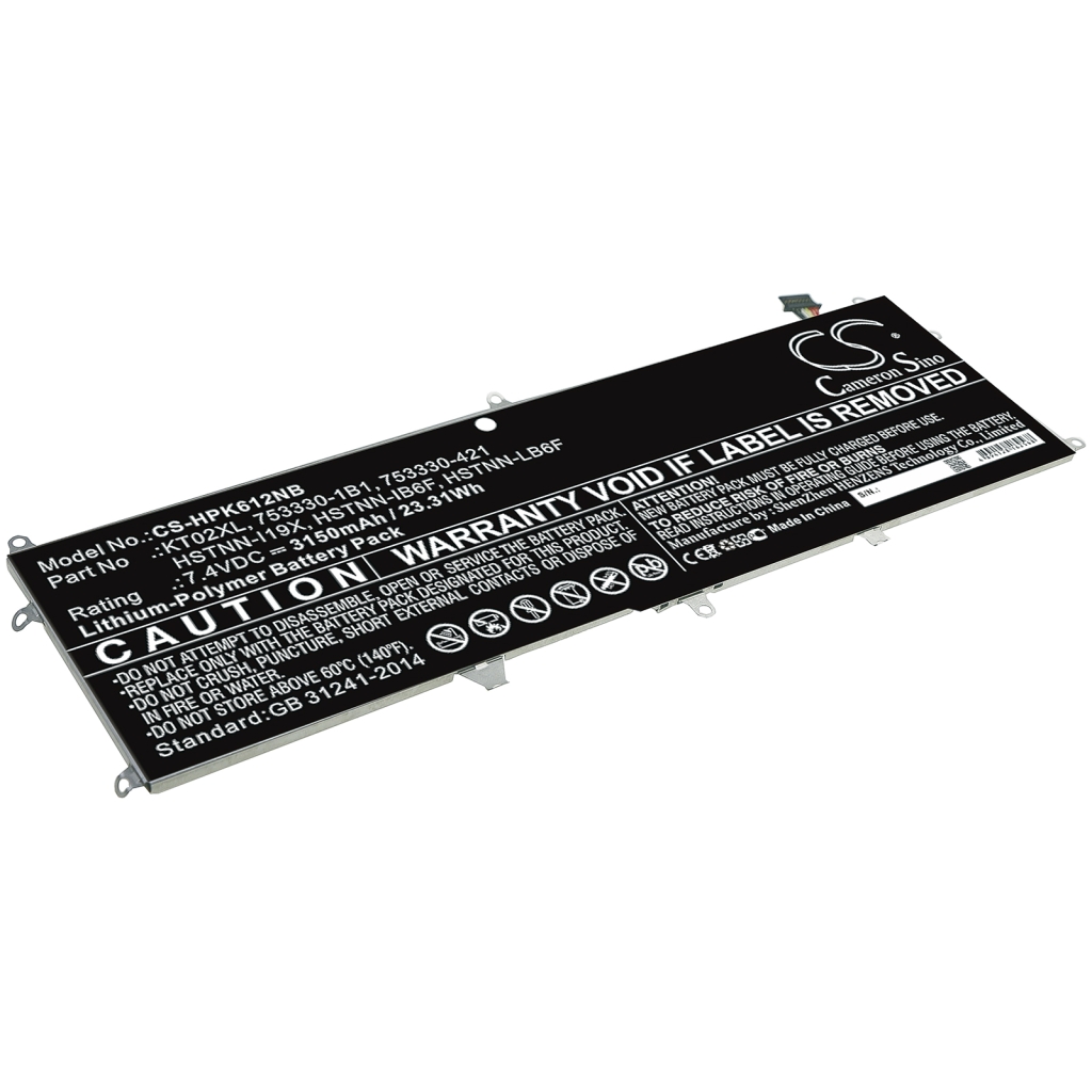 Notebook battery HP CS-HPK612NB