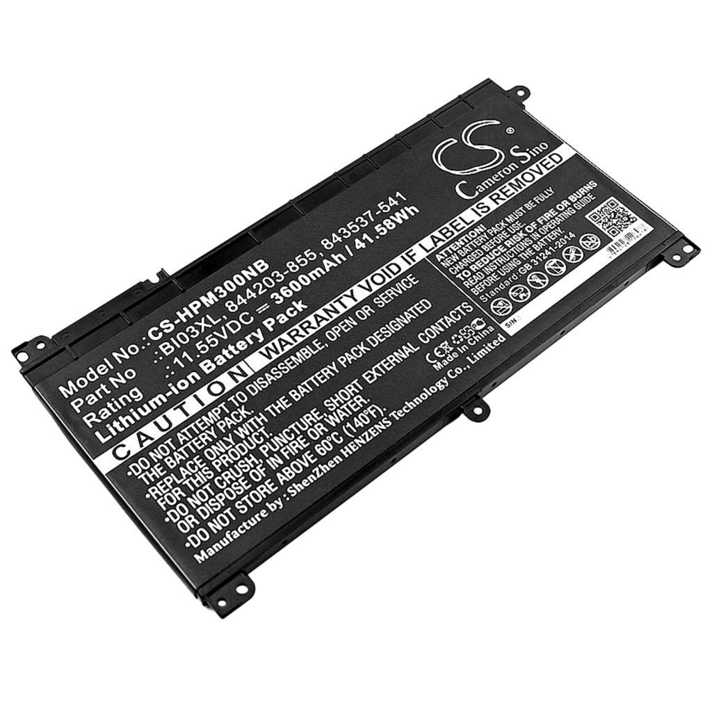 Notebook battery HP Stream 14-ax002ng (CS-HPM300NB)