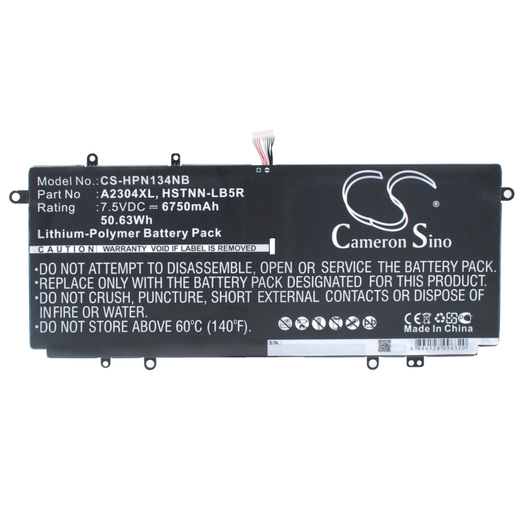 Notebook battery HP Chromebook 14-Q001XX (CS-HPN134NB)