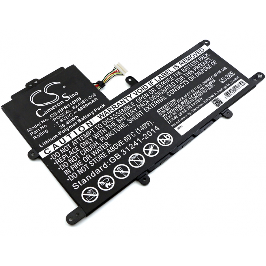 Battery Replaces 823908-2D1