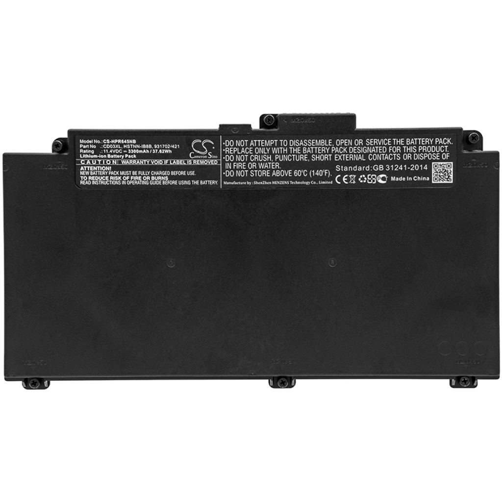 Notebook battery HP CS-HPR645NB