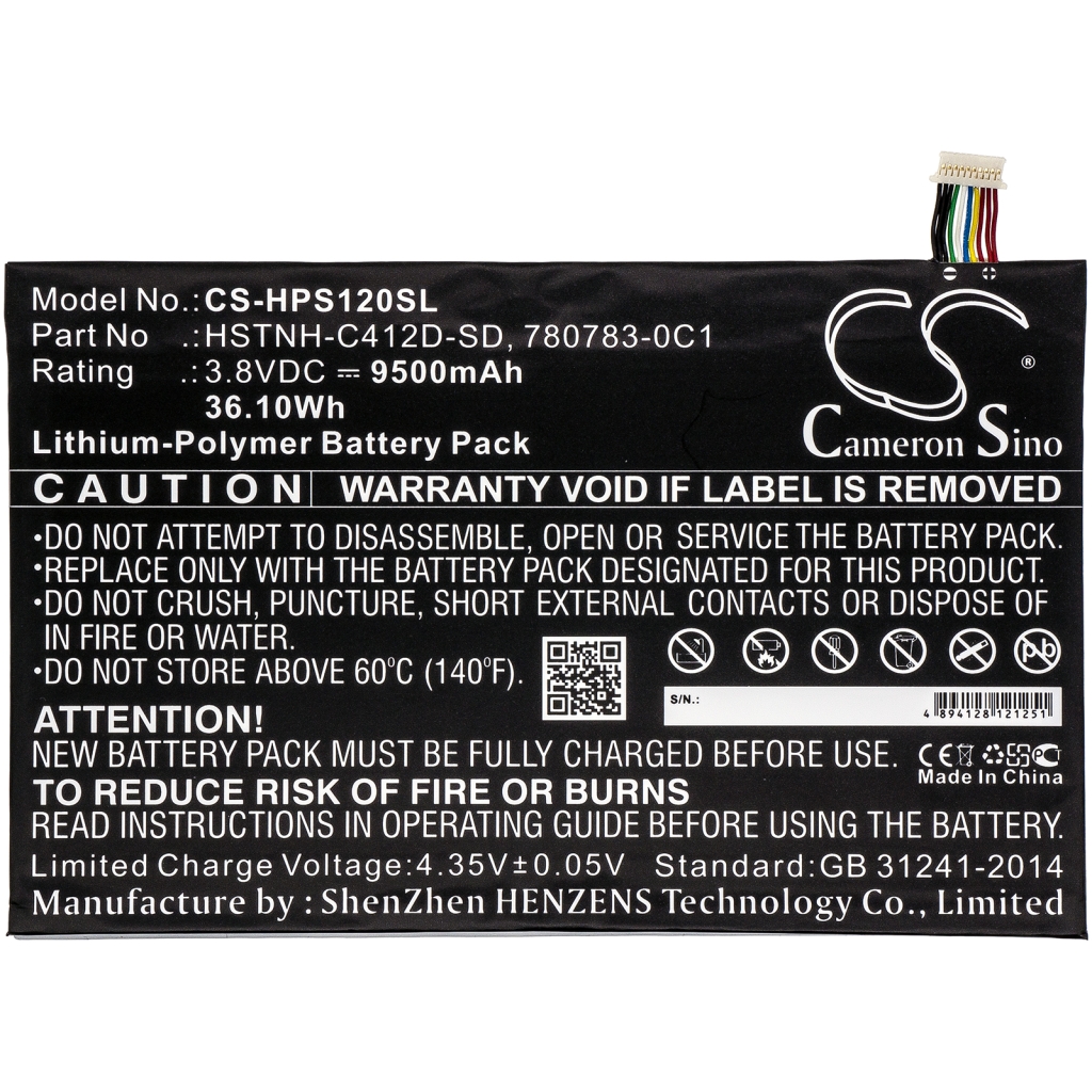 Battery Replaces 782644-005