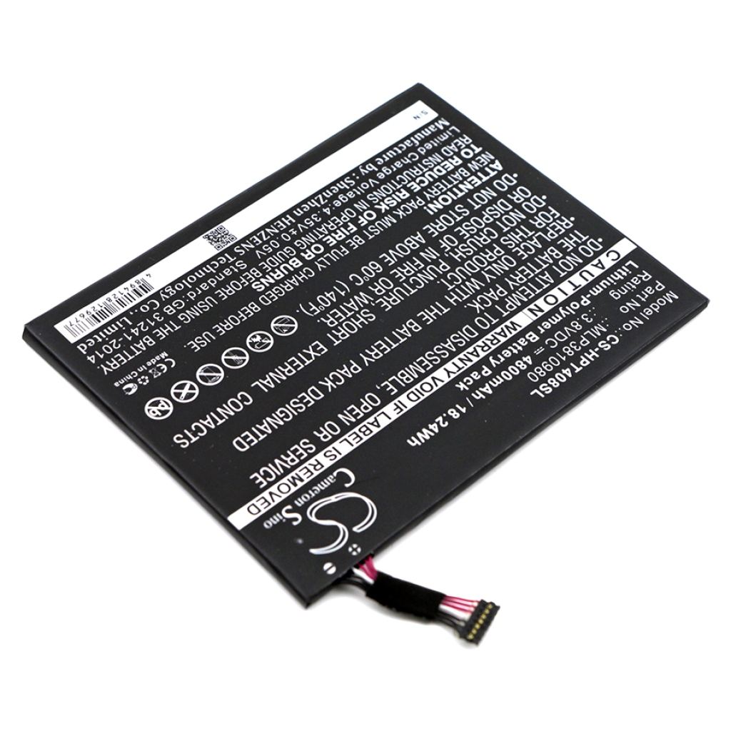 Tablet Battery HP CS-HPT408SL