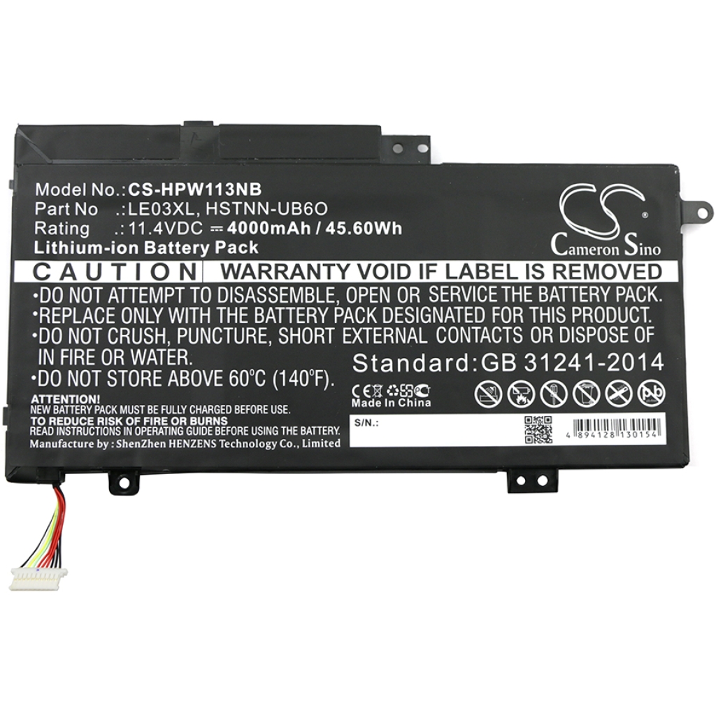 Notebook battery HP Envy x360 15-w160nz (CS-HPW113NB)