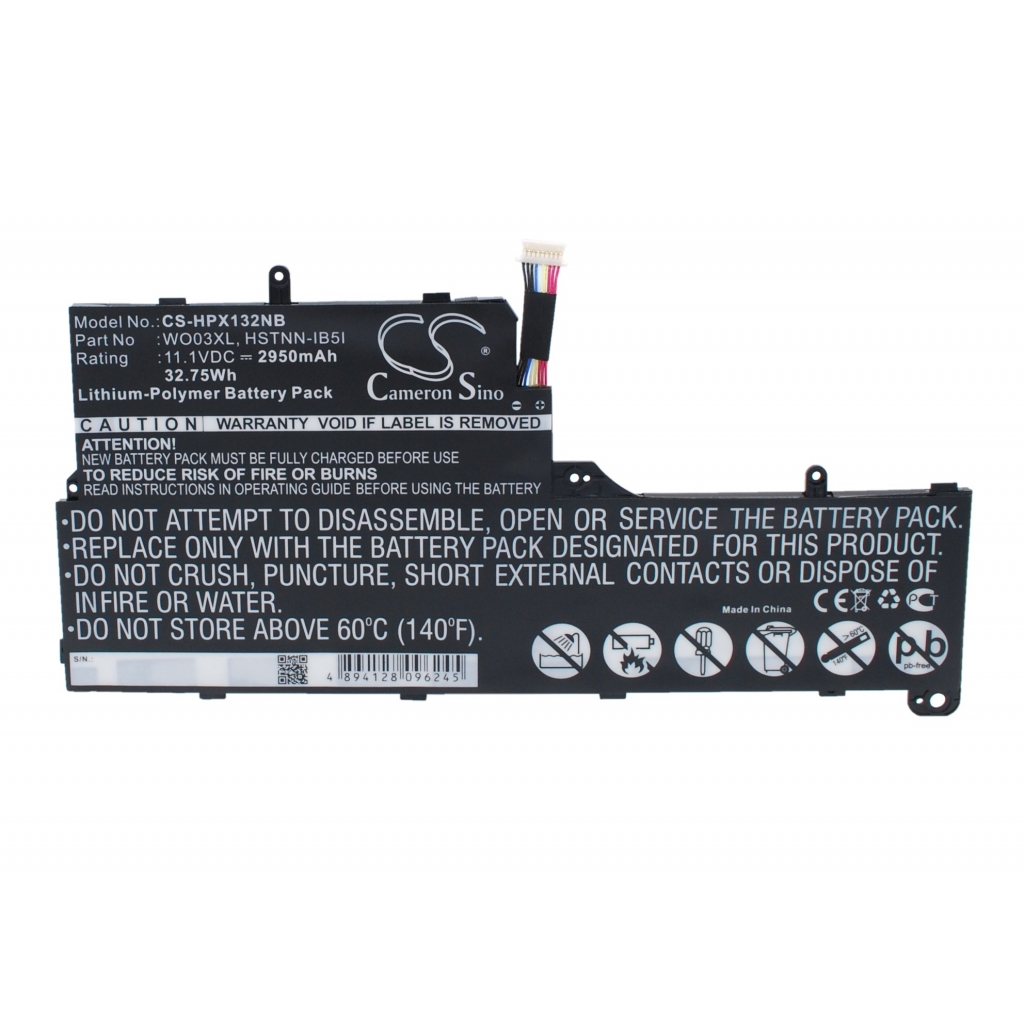 Notebook battery HP Split 13-M003TU (CS-HPX132NB)