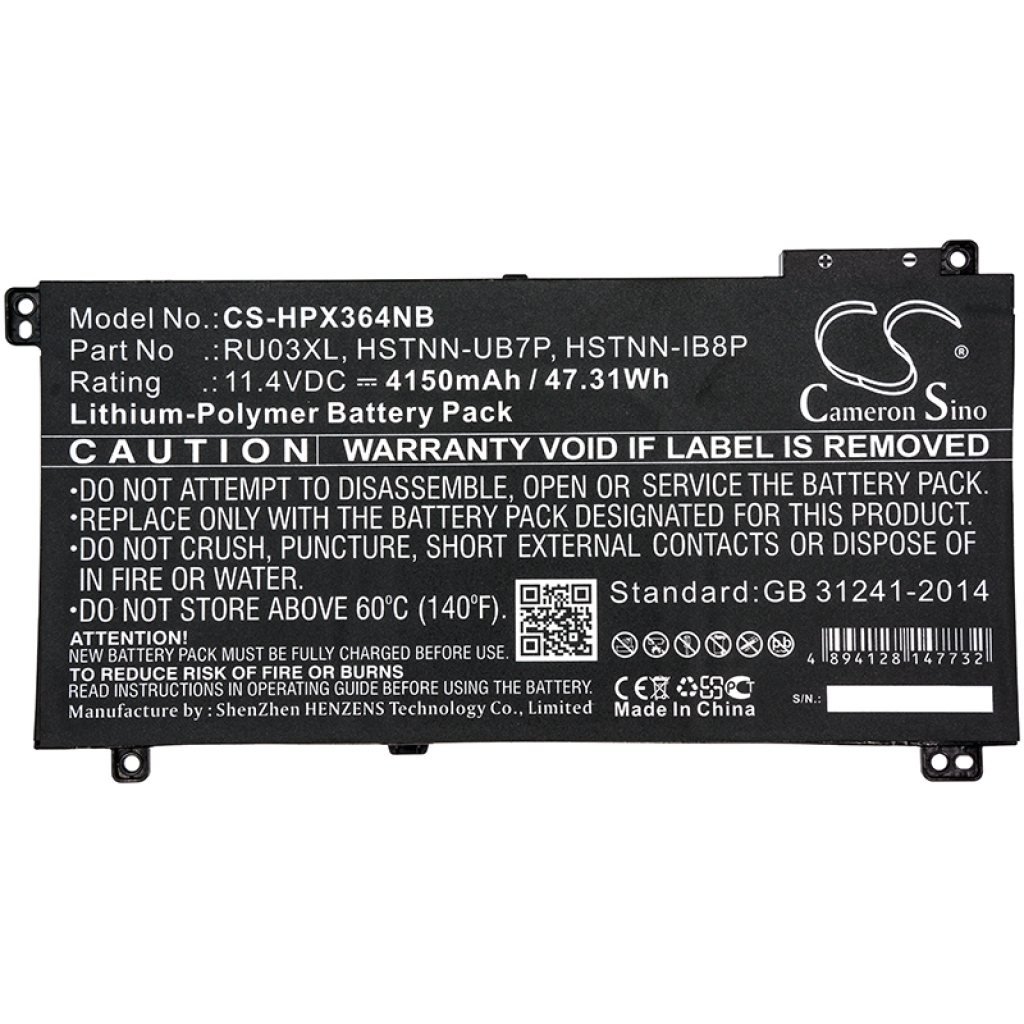 Battery Replaces L12791-855