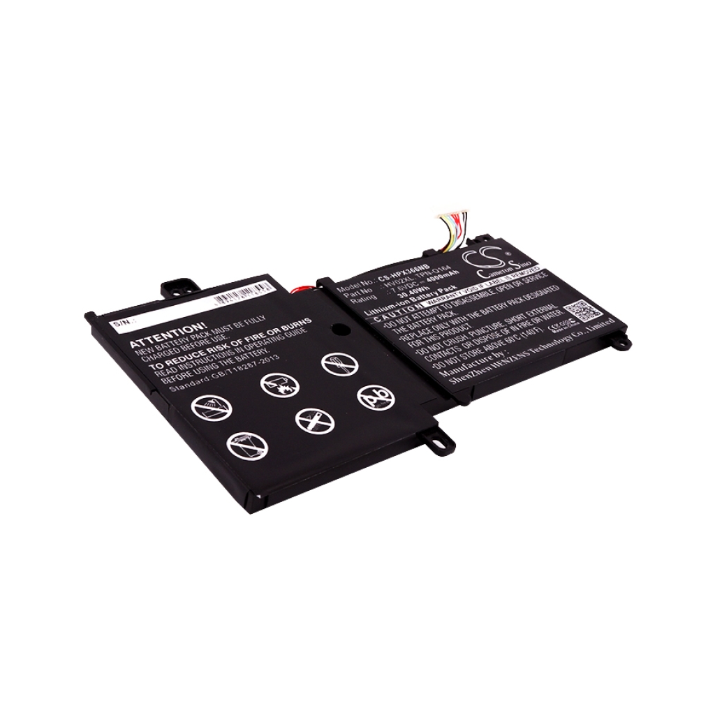 Notebook battery HP Pavilion x360 11-k022nr (CS-HPX366NB)