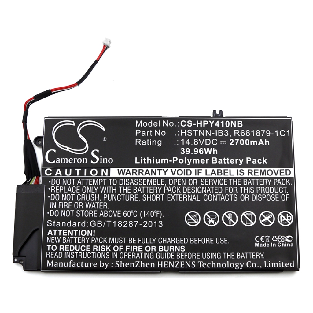 Notebook battery HP CS-HPY410NB