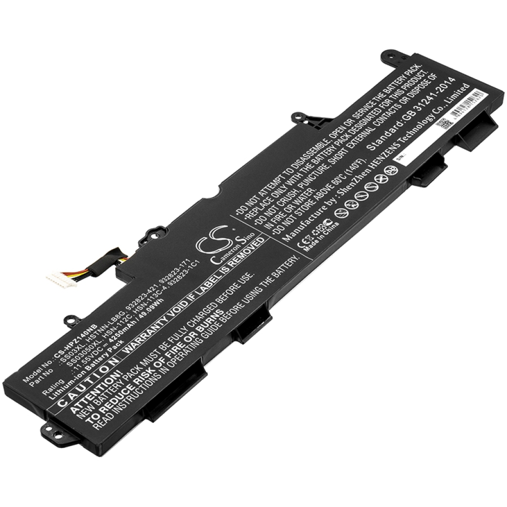 Notebook battery HP EliteBook 830 G5-3UU07PC (CS-HPZ140NB)