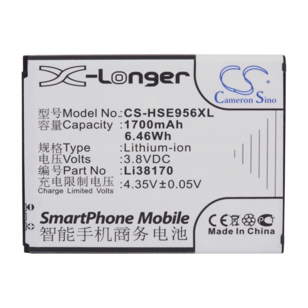 Mobiltelefon akkumulátorok Hisense HS-EG958