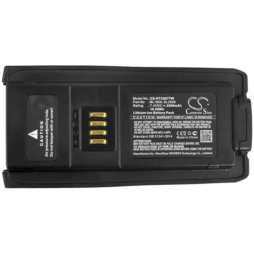 Two-Way Radio Battery Hytera PT580H