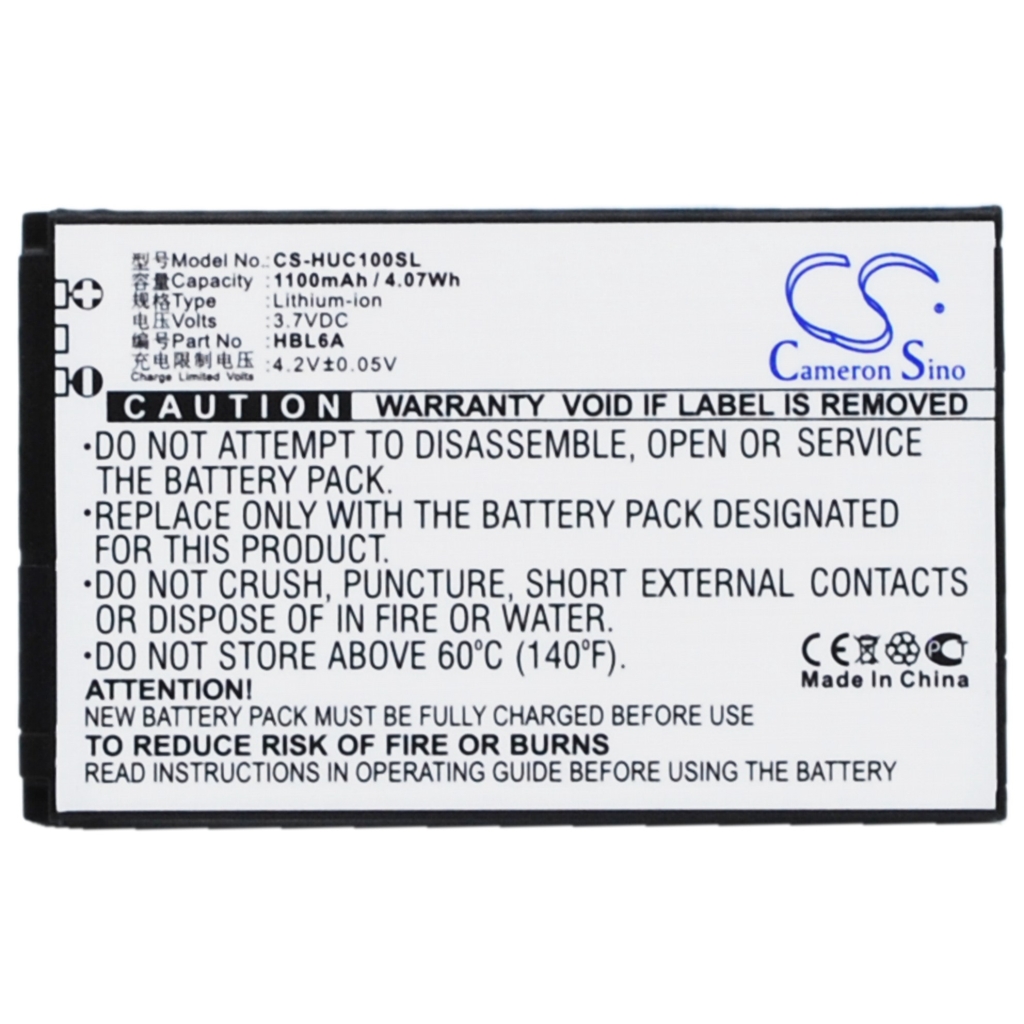 Battery Replaces HBC100S