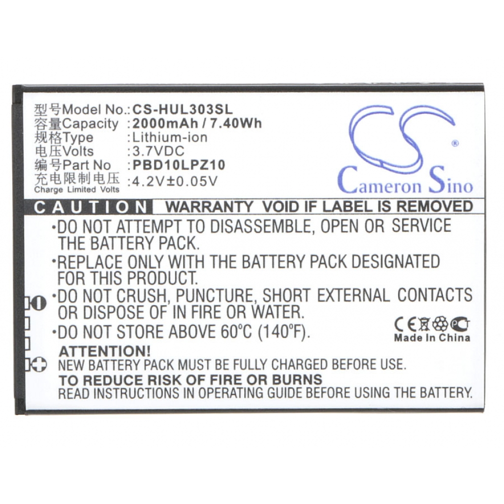 Hotspot Battery Huawei CS-HUL303SL