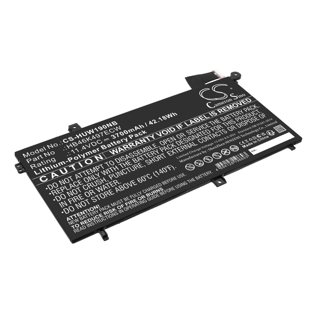 Notebook battery Huawei MateBook D 53010BAJ (CS-HUW190NB)