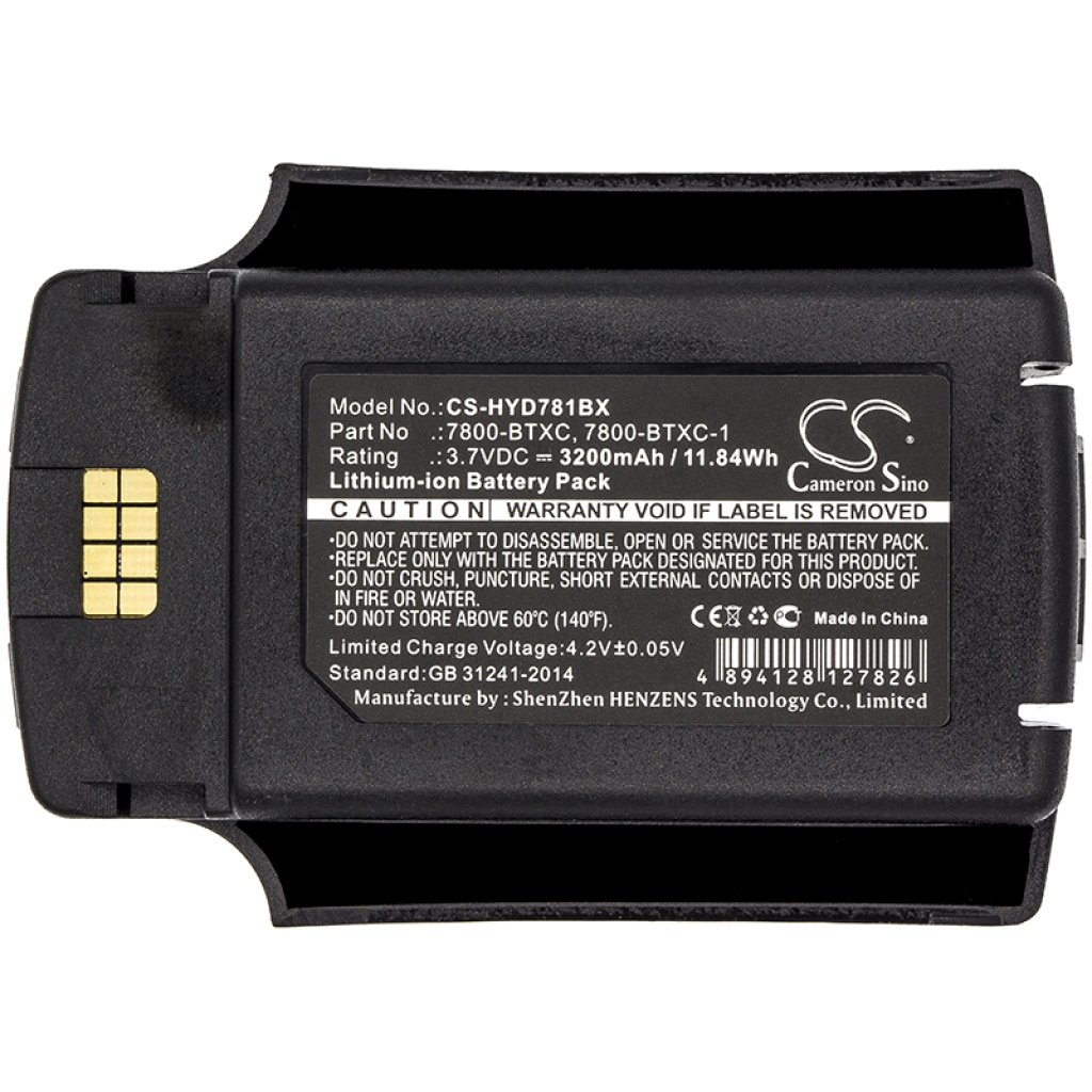 BarCode, Scanner Battery Honeywell CS-HYD781BX