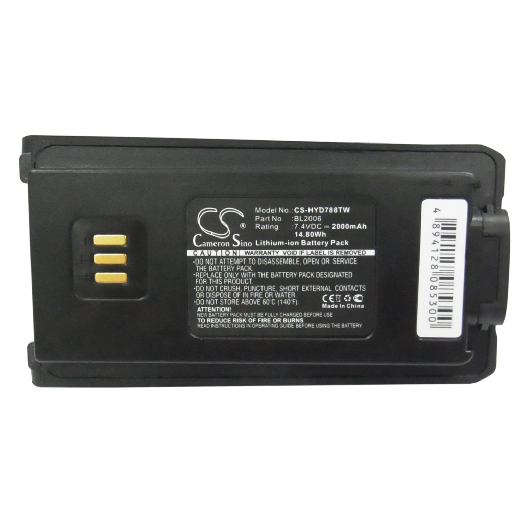 Two-Way Radio Battery HYT PD706U-1 (CS-HYD788TW)