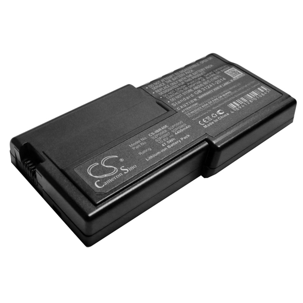 Notebook battery IBM CS-IBR40E