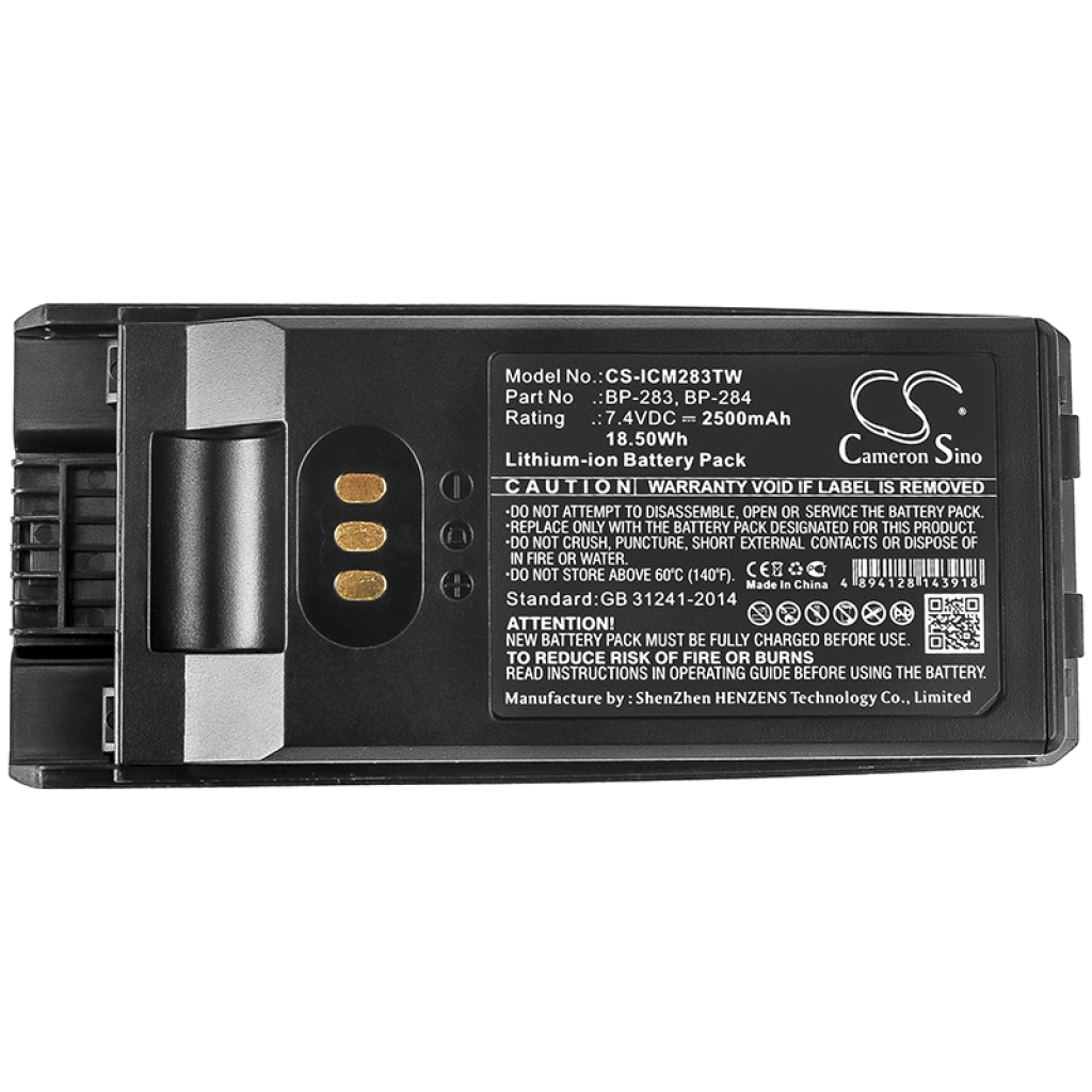 Two-Way Radio Battery Icom CS-ICM283TW