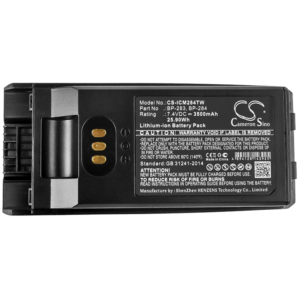 Two-Way Radio Battery Icom CS-ICM284TW