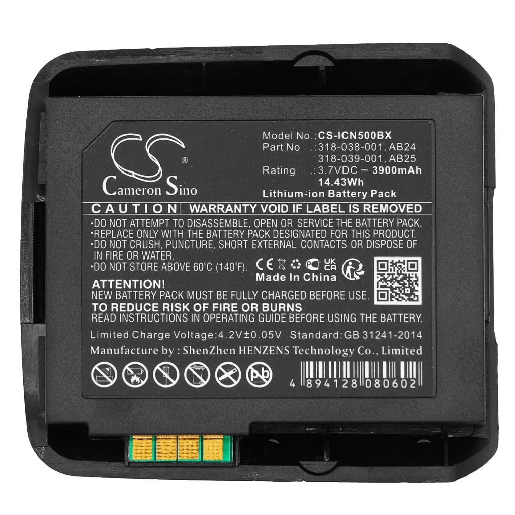 BarCode, Scanner Battery Intermec CS-ICN500BX