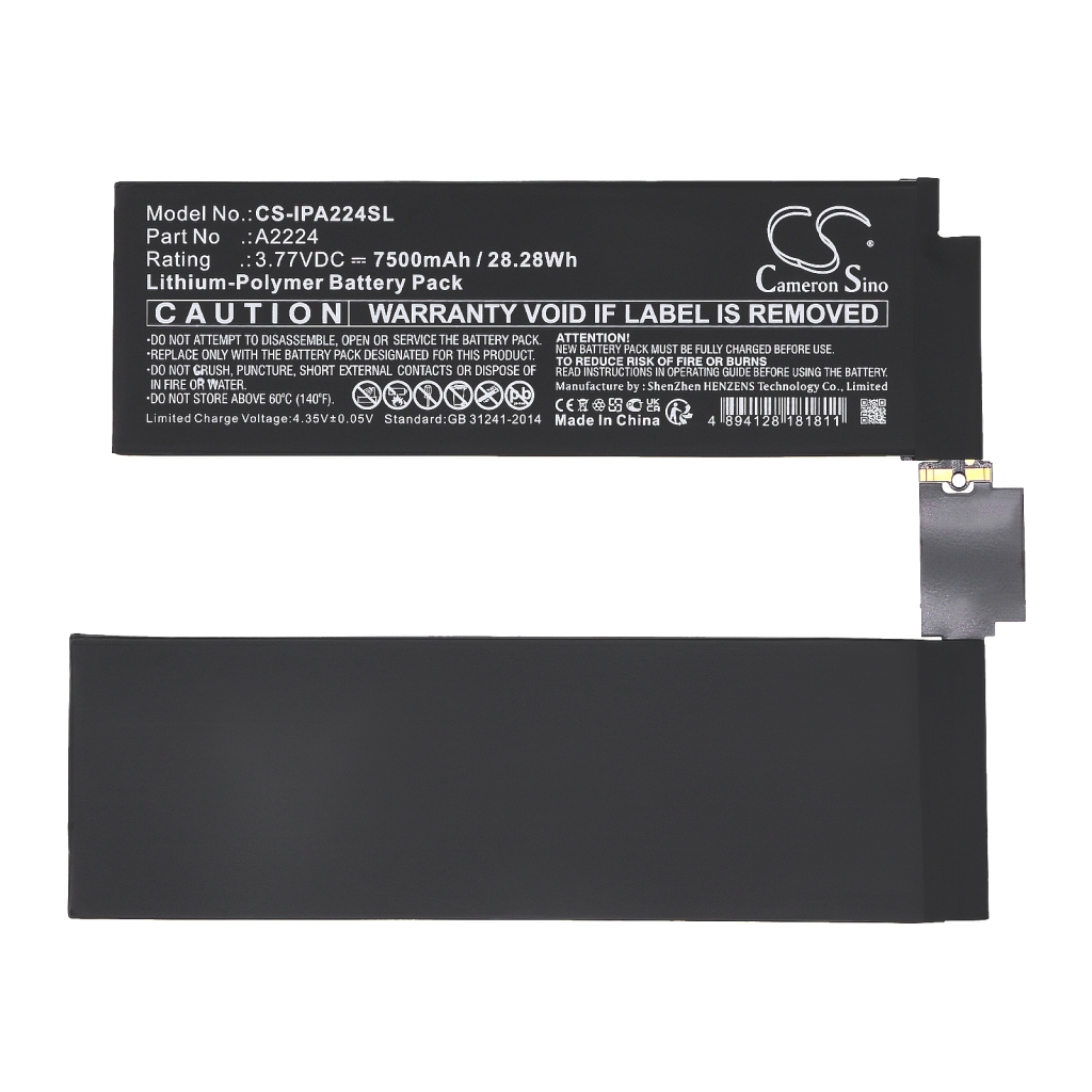 Notebook battery Apple CS-IPA224SL