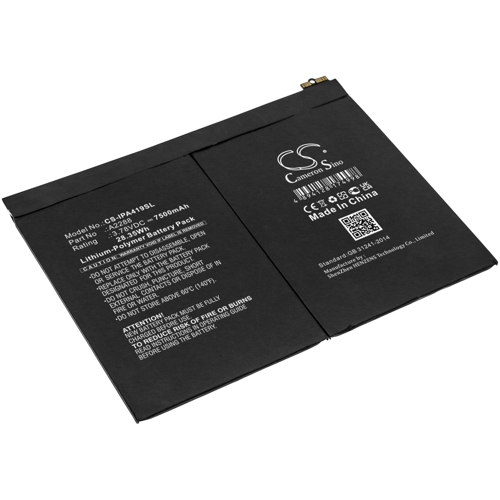 Tablet Battery Apple A2325 (CS-IPA419SL)