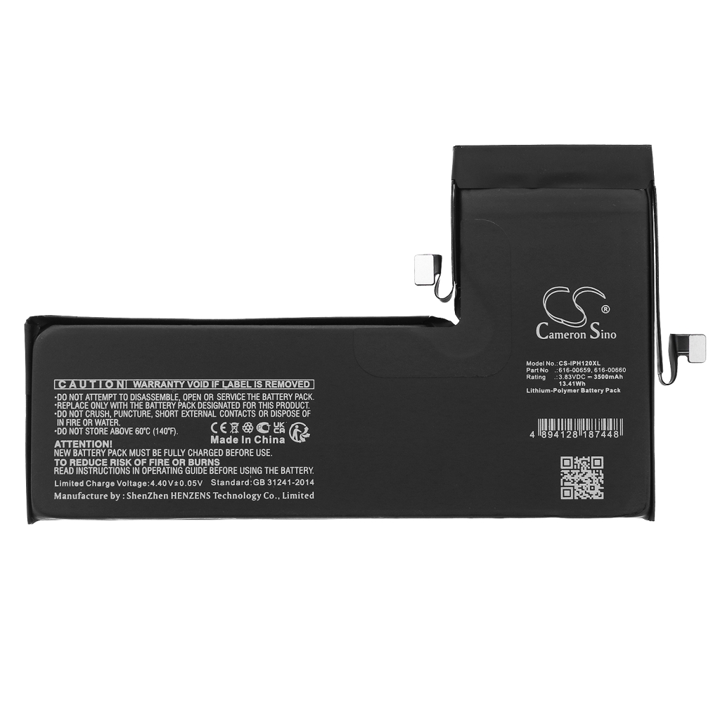 Mobile Phone Battery Apple CS-IPH120XL