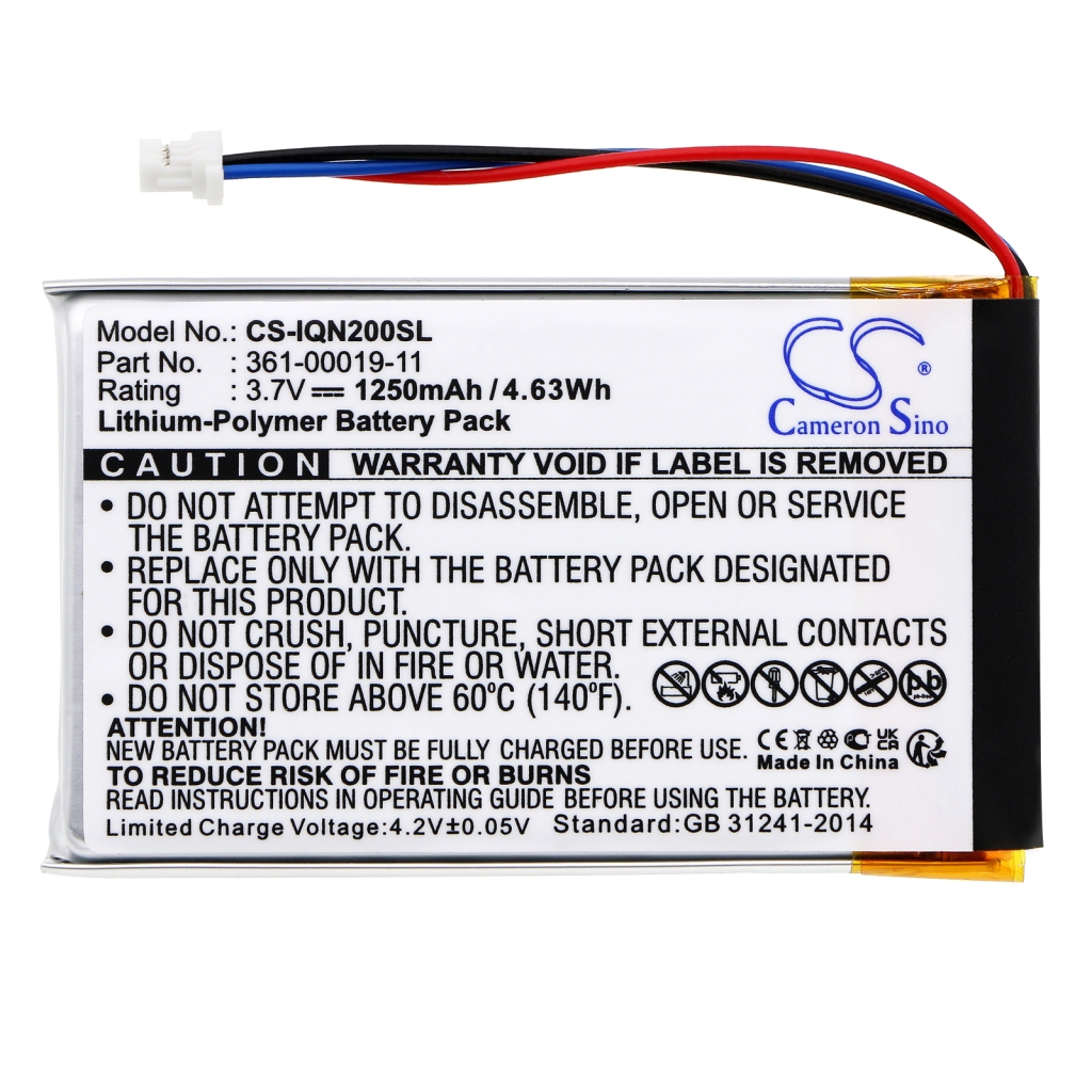 GPS, Navigator Battery Garmin Nuvi 252W (CS-IQN200SL)