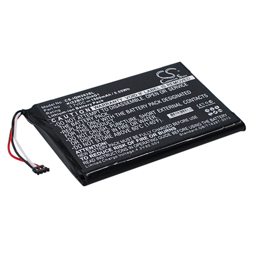 GPS, Navigator Battery Garmin Nuvi 2639LMT 6-inch (CS-IQN263SL)