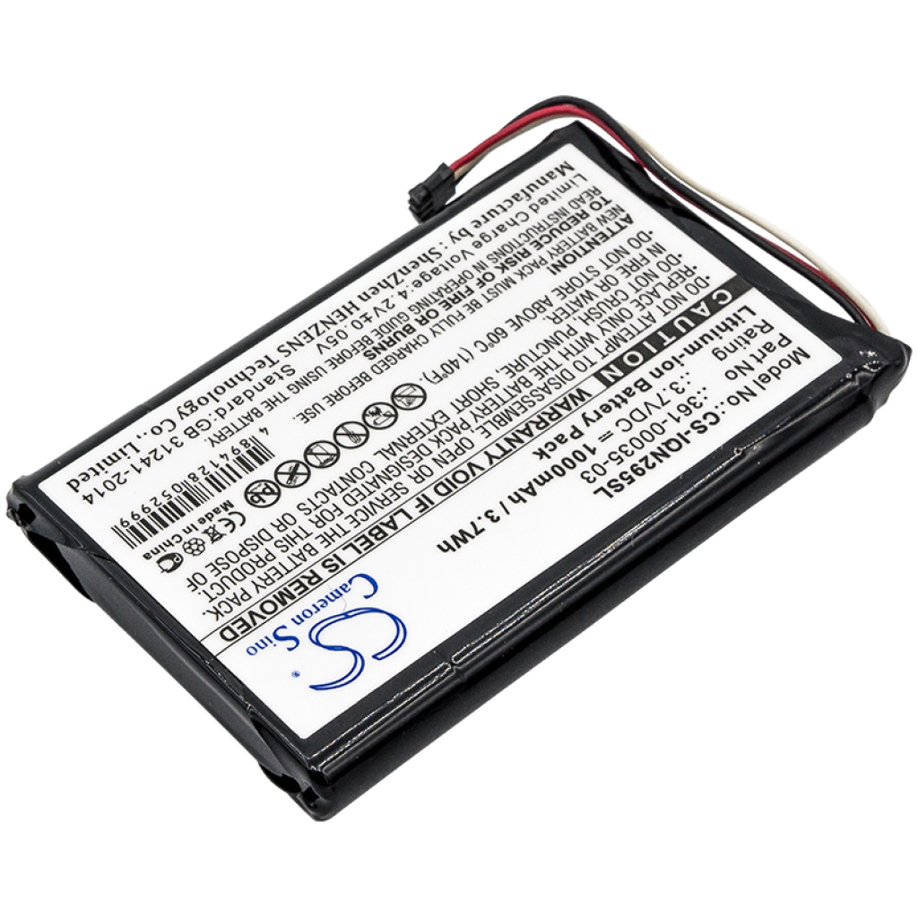 GPS, Navigator Battery Garmin CS-IQN295SL