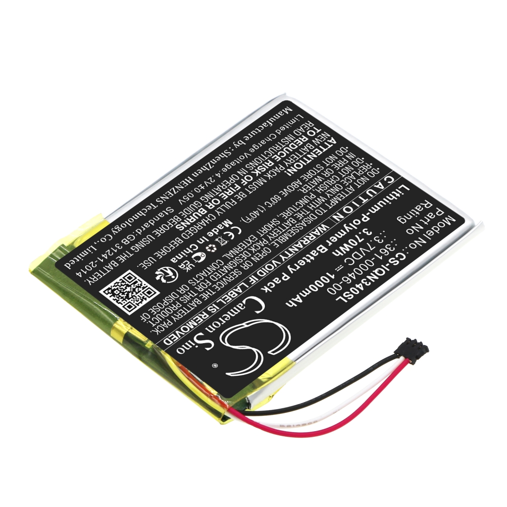 GPS, Navigator Battery Garmin Nuvi 3750 (CS-IQN340SL)