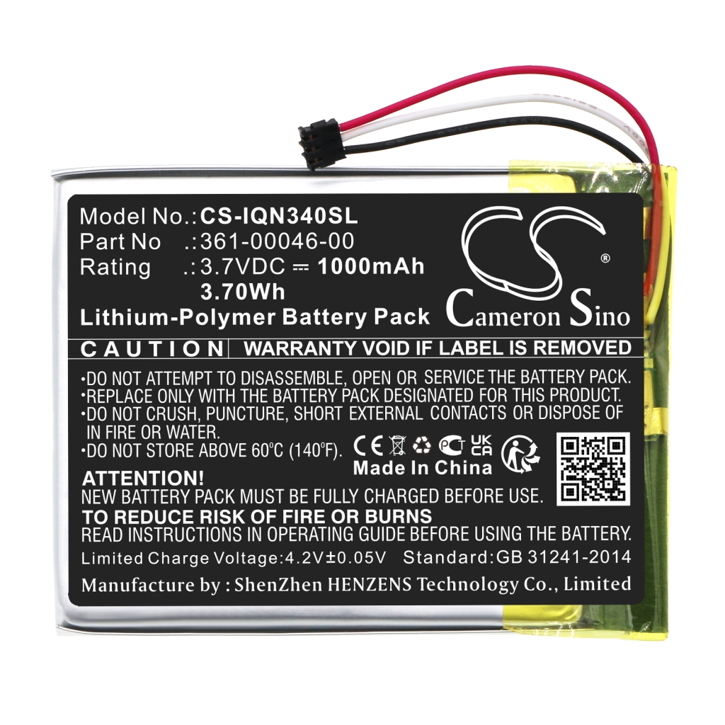 GPS, Navigator Battery Garmin Nuvi 3400 (CS-IQN340SL)