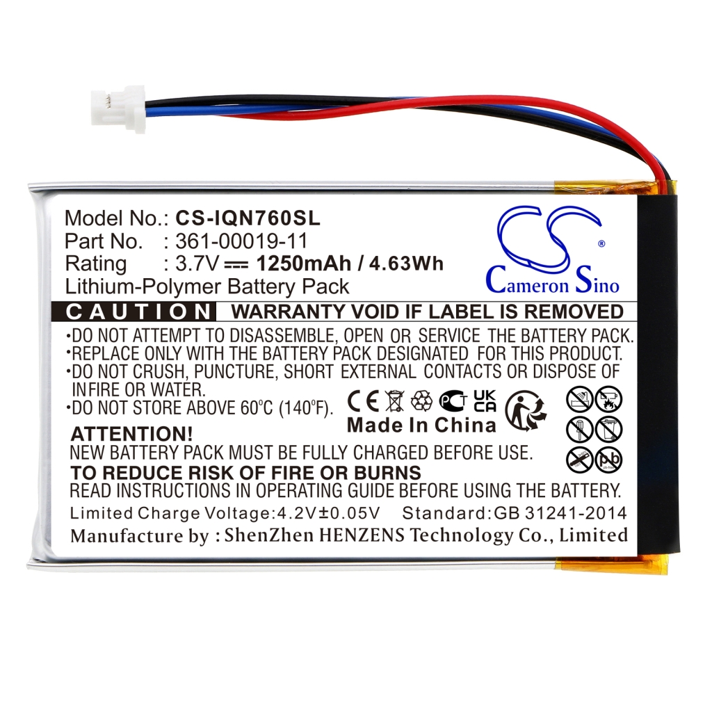 Battery Replaces 361-00019-40